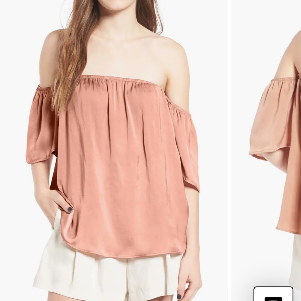 Madison & Berkeley Off the Shoulder Top